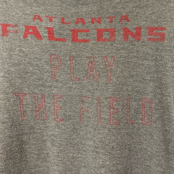 Atlanta Falcons NFL PINK Zip Up Gray Lightweight Jacket - Picture 9 of 12